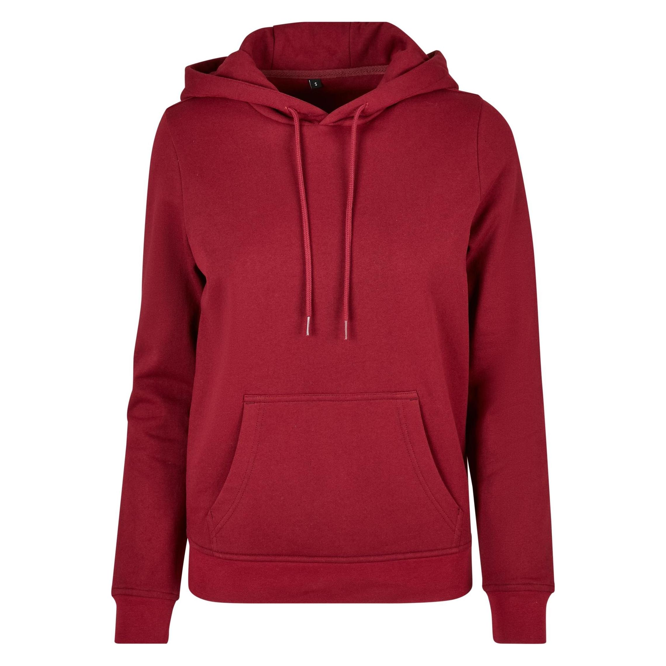 Build Your Brand, Damen, Pullover, Ladies' Basic Hoody, Rot, (Xs)