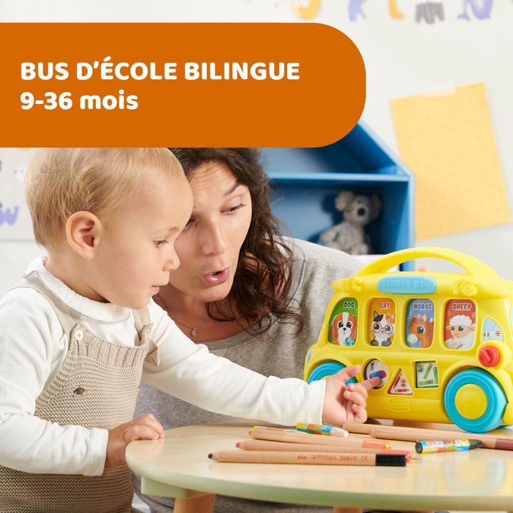Image du produit Chicco Abc Bus Scolaire Bilingue Fr-En (Français, Anglais)