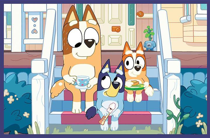 Produktbild Trefl Puzzle 2 x 24 – Bluey (24 Teile)