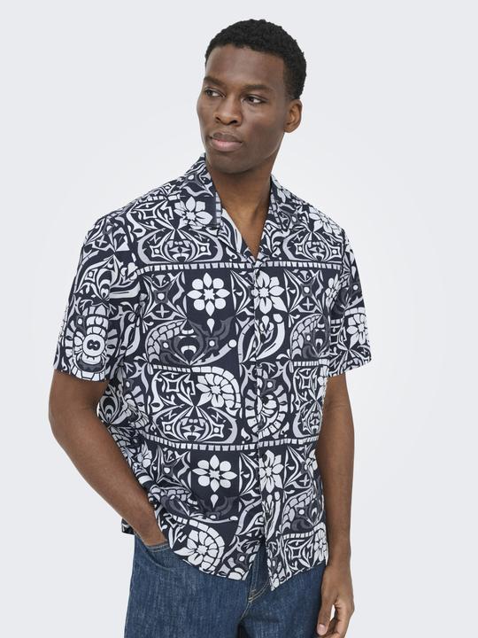 Immagine prodotto Only & Sons ONSWHITE Hawaii-Hemd Hawaii-Hemd (L)