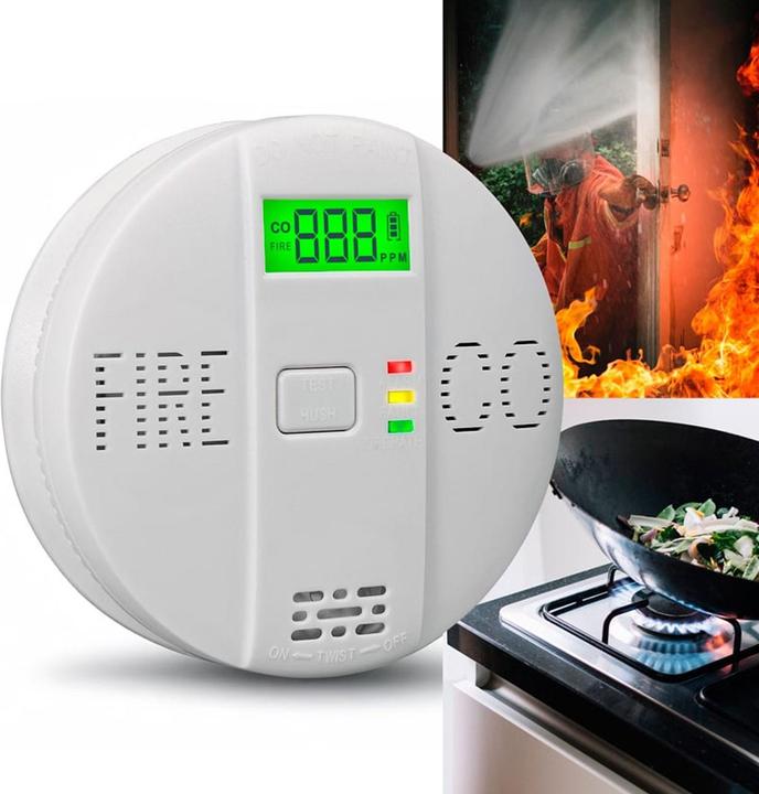 Actual product image Eaxus Brand- & Kohlenmonoxidalarm