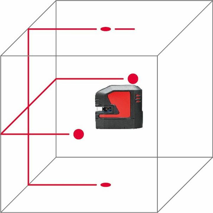 Actual product image Leica Geosystems Point laser self leveling (Cross line laser)