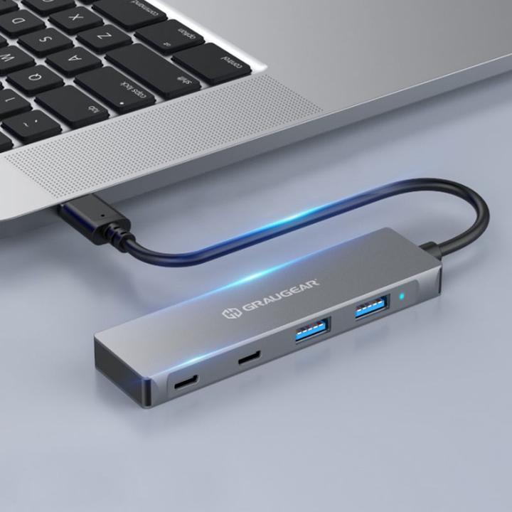 Actual product image Graugear G-HUB2A2C-AC (USB-C, 4 ports)