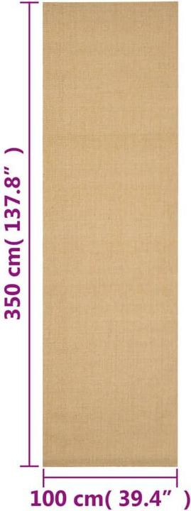 Produktbild vidaXL Teppich (100 x 350 cm)
