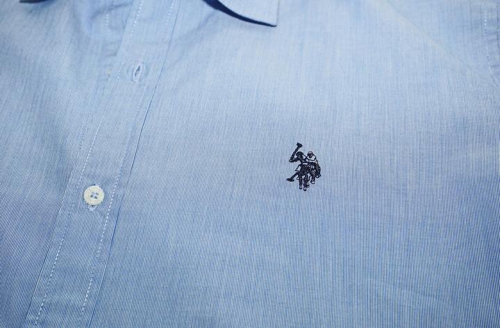Produktbild U.S. Polo Hemd Popline Langarmhemd Button Down Shirt (M)
