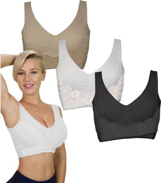 Produktbild Comfortisse Push-up Bra BH, 3 Stück (3er Pack, M)