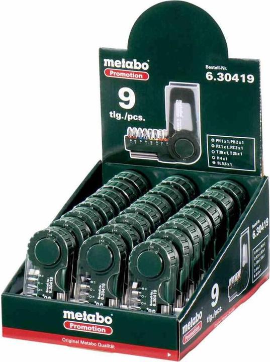 Produktbild Metabo Bit-Box (Sechskant (hexagonal))