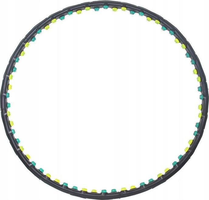 Produktbild Jinpoli Hula-Hop mit Carbon 2 BBs 110cm schwarz (110 cm, 1250 g)