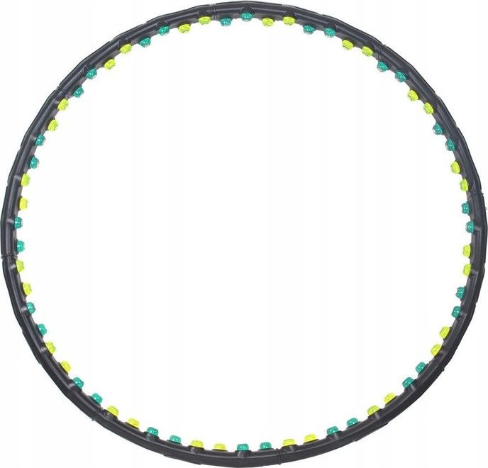 Produktbild Jinpoli Hula-Hop mit Carbon 2 BBs 110cm schwarz (110 cm, 1250 g)
