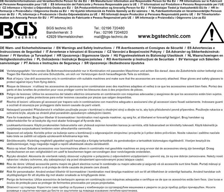 Immagine prodotto BGS Prolunga per cacciavite ad angolo (6,3 mm)