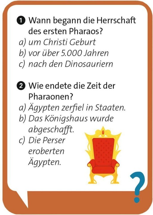 Produktbild Winzer:Pocket Quiz junior Altes Ägypten (Deutsch)