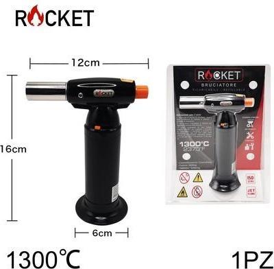 Image du produit Rocket Turbo Big Torch - Refillable Black Torch
