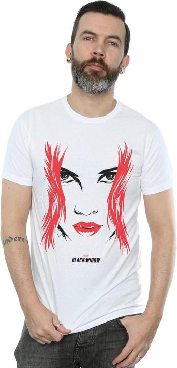 Actual product image Mens Black Widow Movie Close-Up T-Shirt (M)