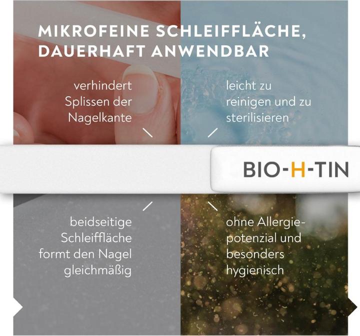 Produktbild Bio-H-Tin Glas-Nagelfeile, 1 St. Feile