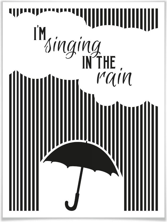 Produktbild Trenddeko I'm singing in the rain (40 x 50 cm)