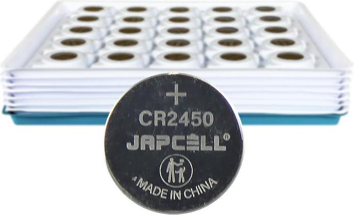 Image du produit Japcell Lithium (100 pcs, CR2450, 550 mAh)