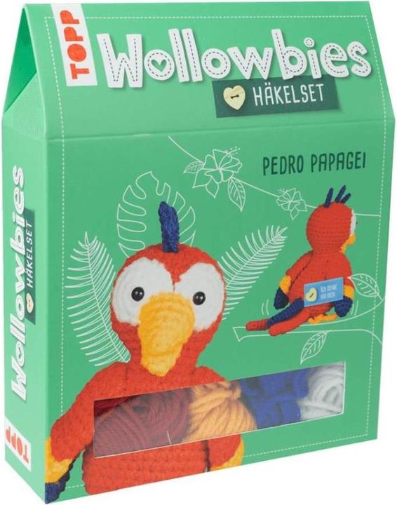 Ganseforth:Wollowbies crochet set parrot