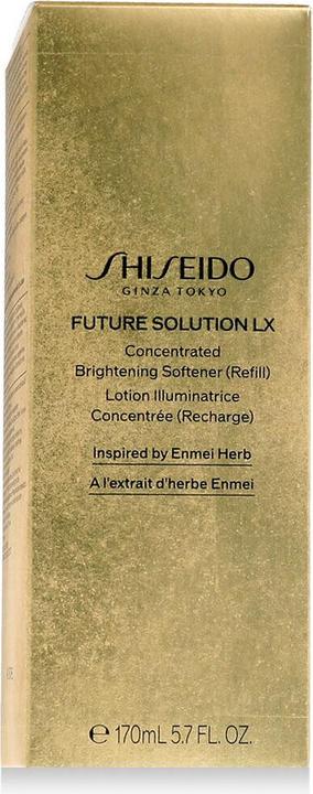 Actual product image Shiseido Future Solution LX Concentrated Brightening Softener Refill 170ml (170 ml, Face toner)