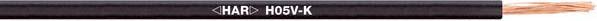 Actual product image Lapp Strand H05V-K 1 x 0.75 mm² Black (250 m)