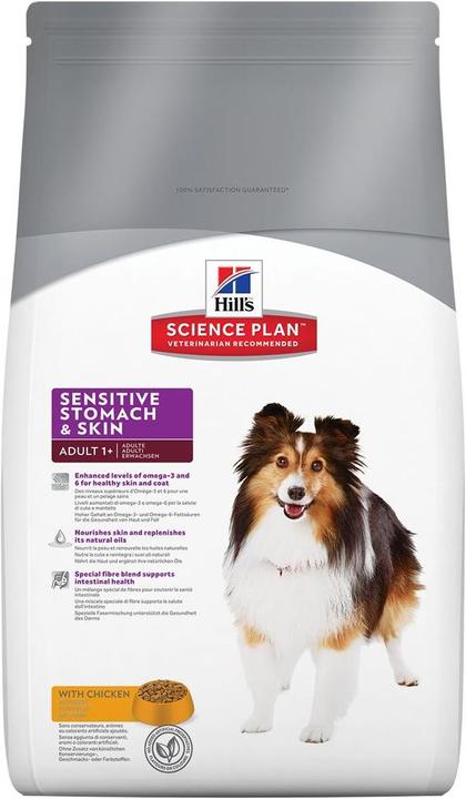 Actual product image Hill's Science Plan Adult Sensitive Stomach & Skin, Chicken (Adult, 1 pcs., 12000 g)