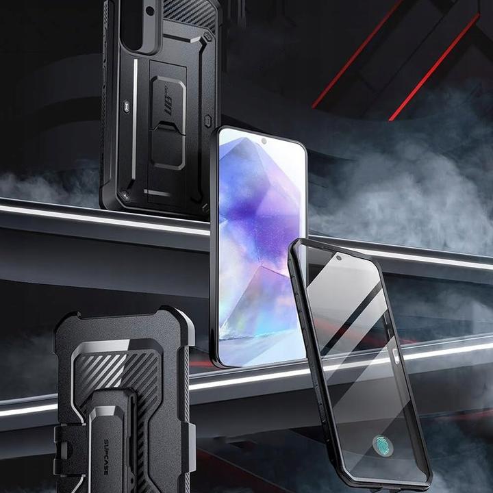 Produktbild Supcase Unicorn Beetle Pro Hülle für Samsung Galaxy A55 5G - Schwarz (Samsung Galaxy A55)