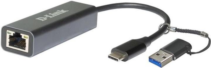 Produktbild D-Link DUB-2315, RJ-45, USB Typ-C, Weiblich, Schwarz, Geschwindigkeit, Männlich (USB, USB-C, RJ45 2.5 Gigabit Ethernet (1x))
