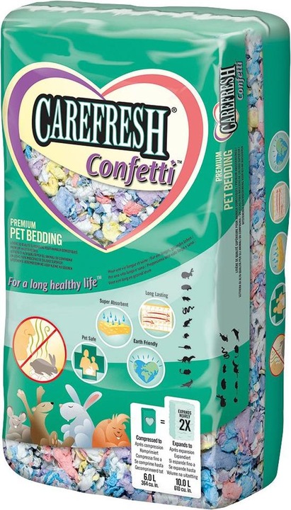 Actual product image Chipsi Carefresh Confetti (4 kg, Bedding)