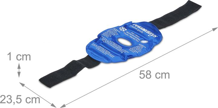 Immagine prodotto Relaxdays Ginocchiere di raffreddamento (1 x, 1050 g)
