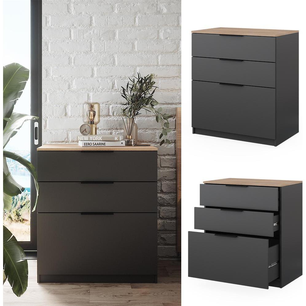 Thumbnail - Vicco, Kommode + Sideboard, Betti (80 x 50 x 90 cm)