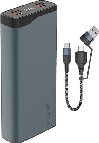 Productafbeelding 4smarts VoltHub Pro (10000 mAh, 22.50 W, 37 Wh)