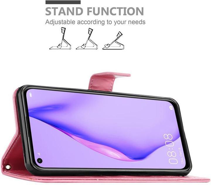 Produktbild Cadorabo Flower Book Cover (Huawei P40 Lite)