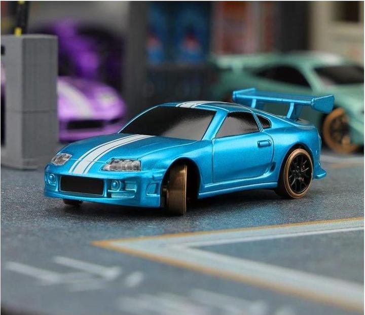 Produktbild Turbo Racing Micro Drift C63 Blau, RTR, 1:76, Fahrzeugtyp: Drift (RTR Ready-to-Run)
