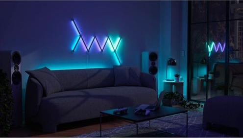 Actual product image Nanoleaf Lines (RGBW, 252 cm, Indoor)