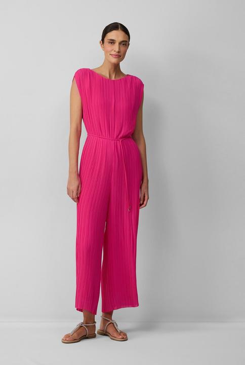 Produktbild S.Oliver Overall Plissierter Jumpsuit aus Chiffon mit Bindegürtel (38)