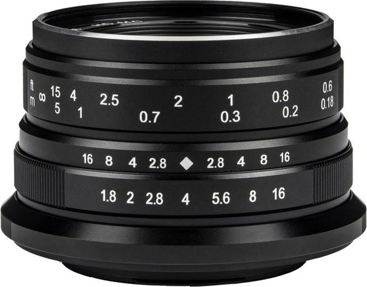 Image du produit 7artisans 25mm f/1,8 pour Nikon Z (APS-C) (Nikon Z, APS-C / DX)