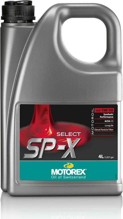 Actual product image Motorex Select SP-X (4 l, SAE 5W, SAE 30)