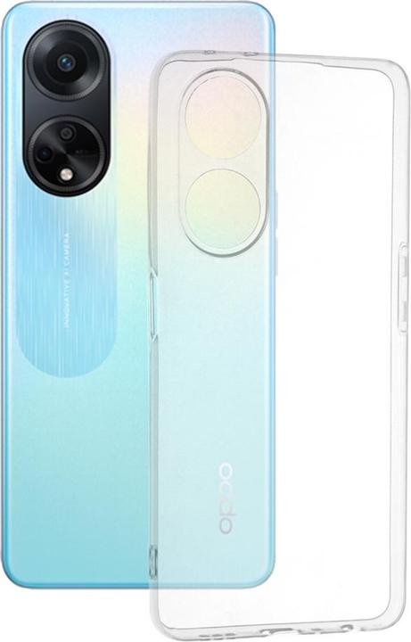 Actual product image Techsuit - Clear Silicone - Oppo A98 5G - Transparent