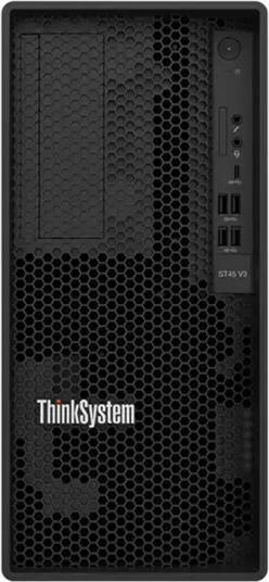 Actual product image Lenovo ThinkSystem ST45 V3 AMD EPYC 4244P 16GB 1,92TB oBS (16 GB, Tower Server)