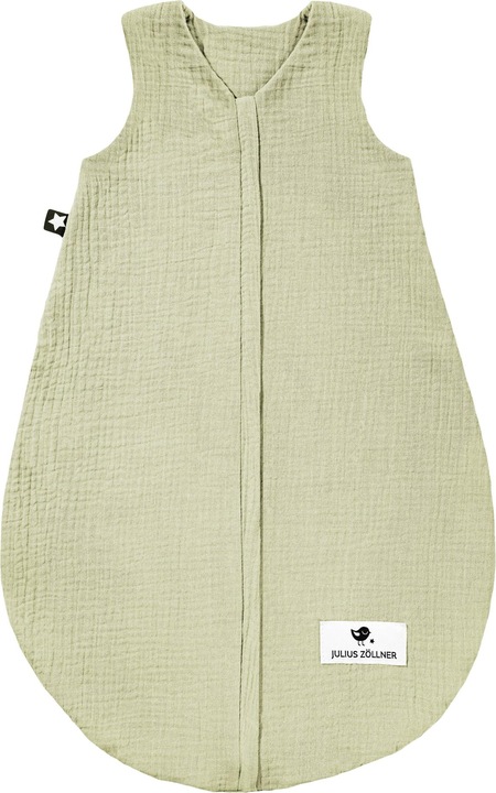 Image du produit Julius Zöllner Sac de couchage d'été en mousseline, Lime (62 cm)