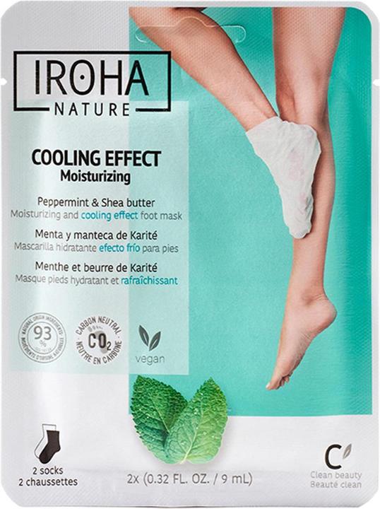Produktbild Iroha Nature Nature - Foot Mask Socks Relax Peppermint (Fussmaske, 9 ml)