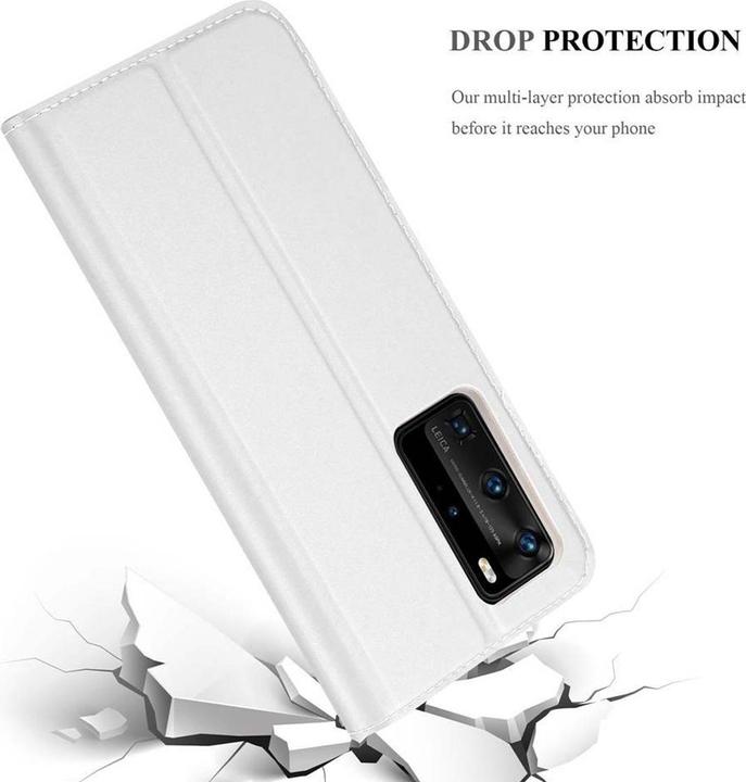 Actual product image Cadorabo Book Classy Style Cover (Huawei P40 Pro+)
