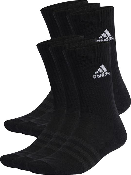 Actual product image adidas Cushioned Sportswear Crew Socks, 6 Pairs (XXL)