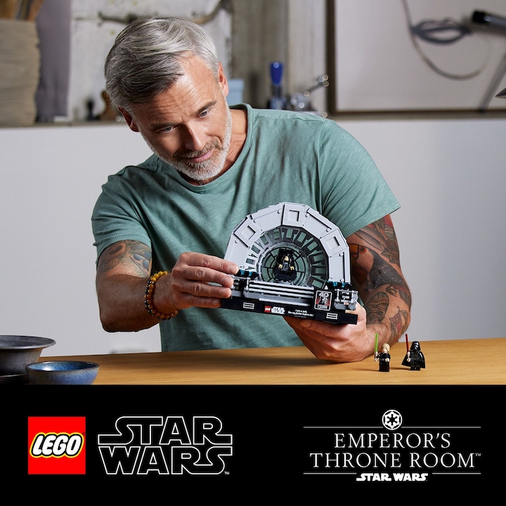 Produktbild LEGO Thronsaal des Imperators - Diorama (75352, LEGO Star Wars)
