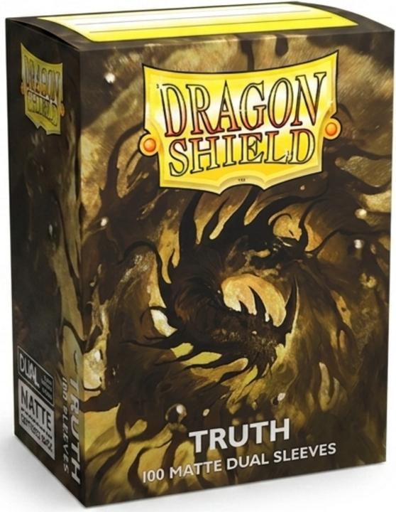 Actual product image Arcane Tinman Dragon Shield Dual Matte Sleeves (x100) - Truth