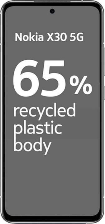 Actual product image Nokia X30 (256 GB, Ice White, 6.43", Dual SIM, 5G)