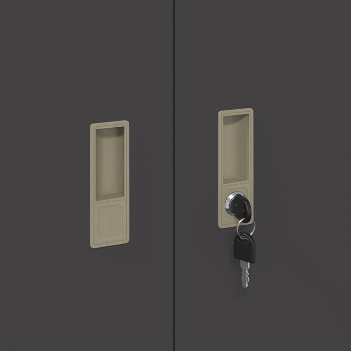 Actual product image vidaXL Büro-Beistellschrank (40 x 40 x 90 cm)