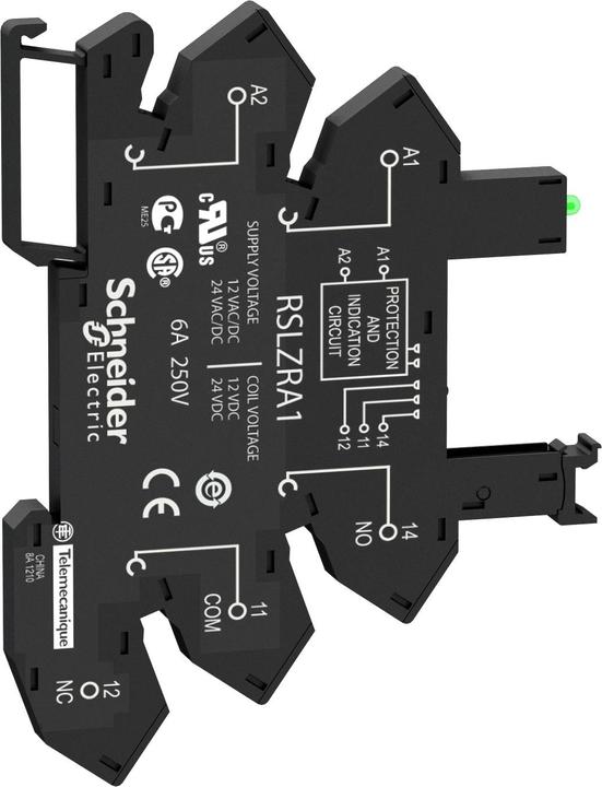 Actual product image Schneider Electric Spring socket 12/24 ac/dc (relay) (Relay socket)