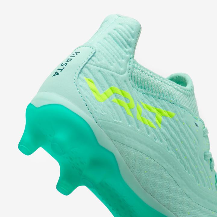 Produktbild Kipsta Kids' Lace-Up Football Boots Viralto III FG - Green (37)