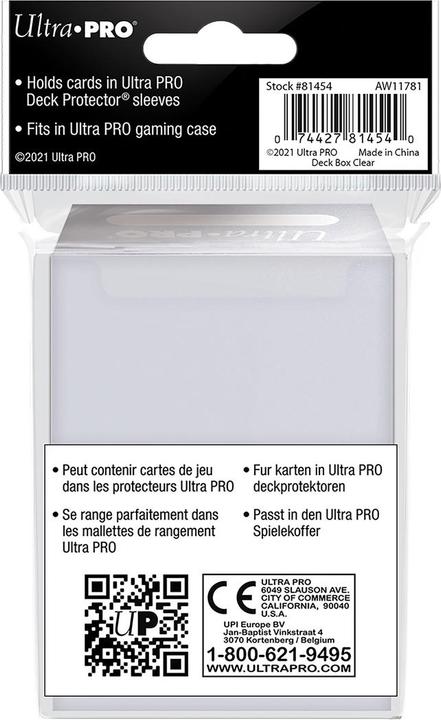 Actual product image Ultra Pro Deck- Box