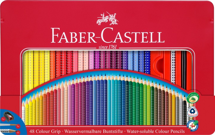 Actual product image Faber-Castell colour grip (Multicoloured, 48 x)